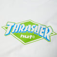 Load image into Gallery viewer, HUF x Thrasher Logo T-Shirt White
