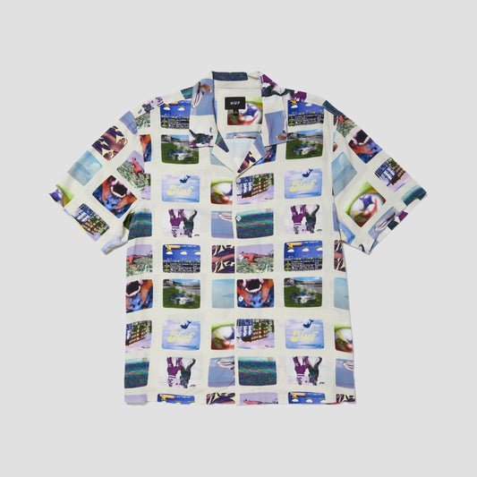 Huf 500 Channels Shortsleeve Resort Shirt Multi