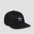 Load image into Gallery viewer, Huf All Star 6 Panel CV Hat Black

