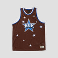 Load image into Gallery viewer, Huf All Star Basketball Jersey Brown
