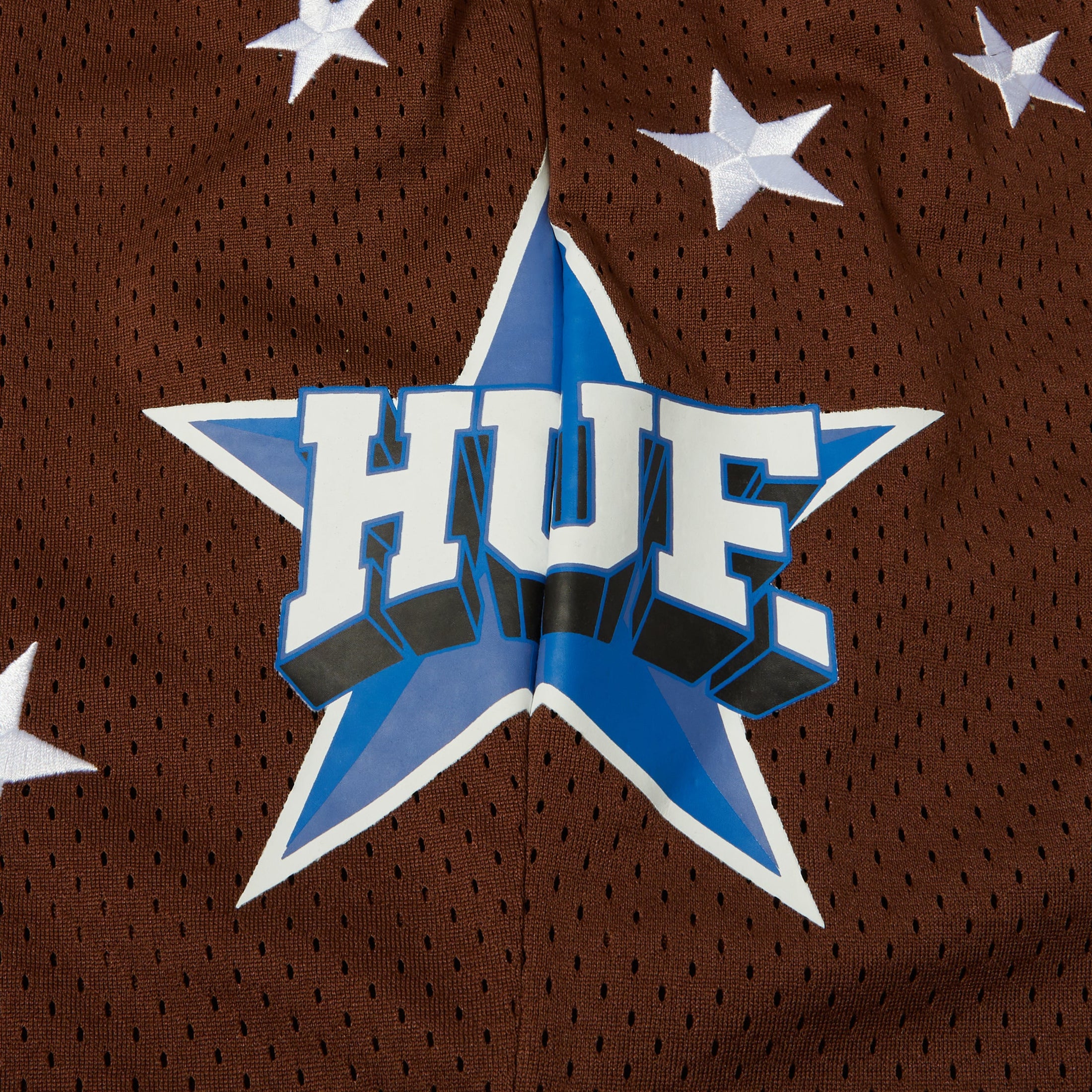 Huf All Star Basketball Shorts Brown