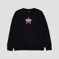 Load image into Gallery viewer, Huf All Star Crewneck Black
