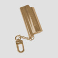 Load image into Gallery viewer, Huf Burner Lighter Sleeve Keychain Gold
