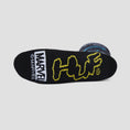 Load image into Gallery viewer, HUF City Prowling Crew Socks Black
