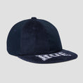 Load image into Gallery viewer, HUF Classic H Pin Wheel  6 Panel Hat Navy
