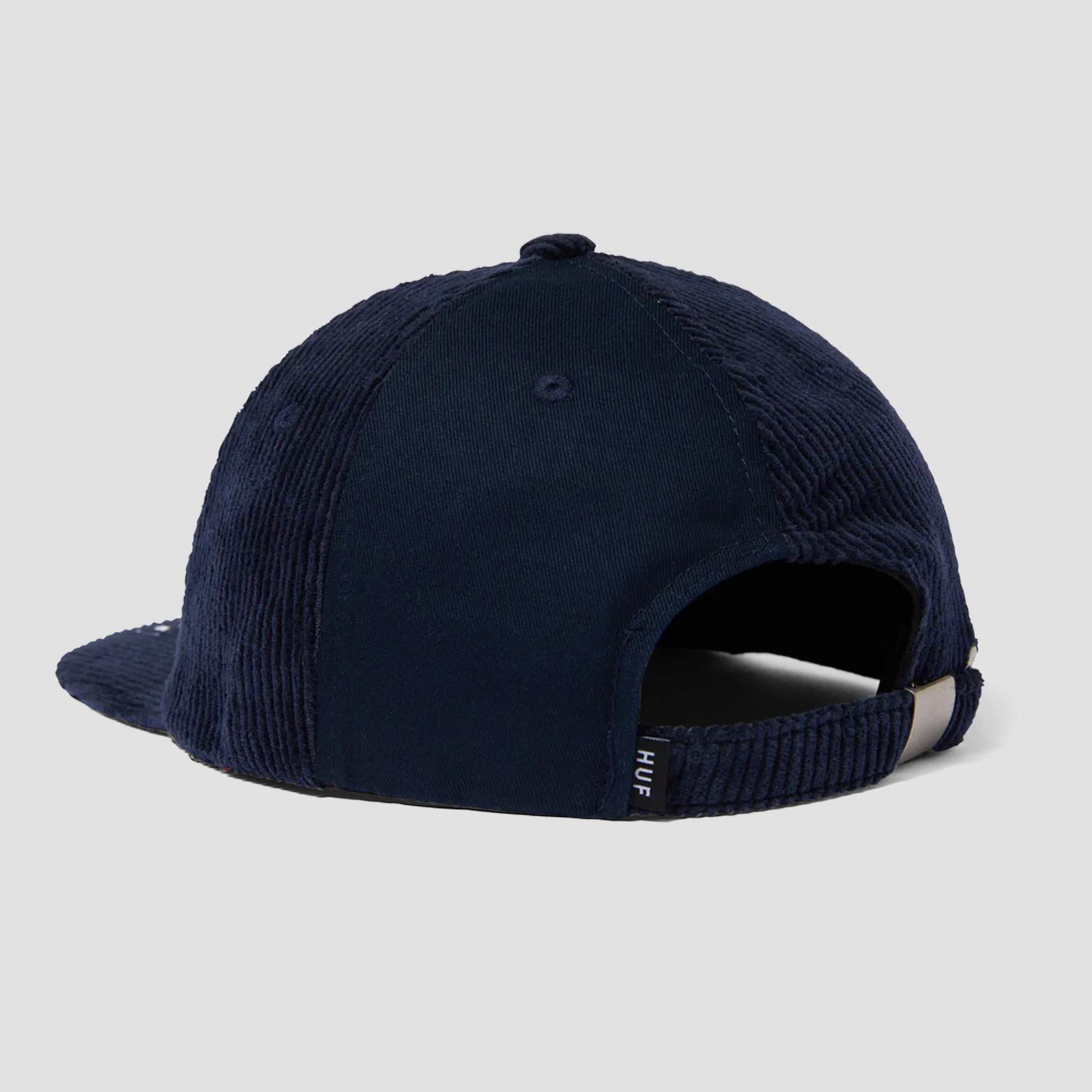 HUF Classic H Pin Wheel  6 Panel Hat Navy