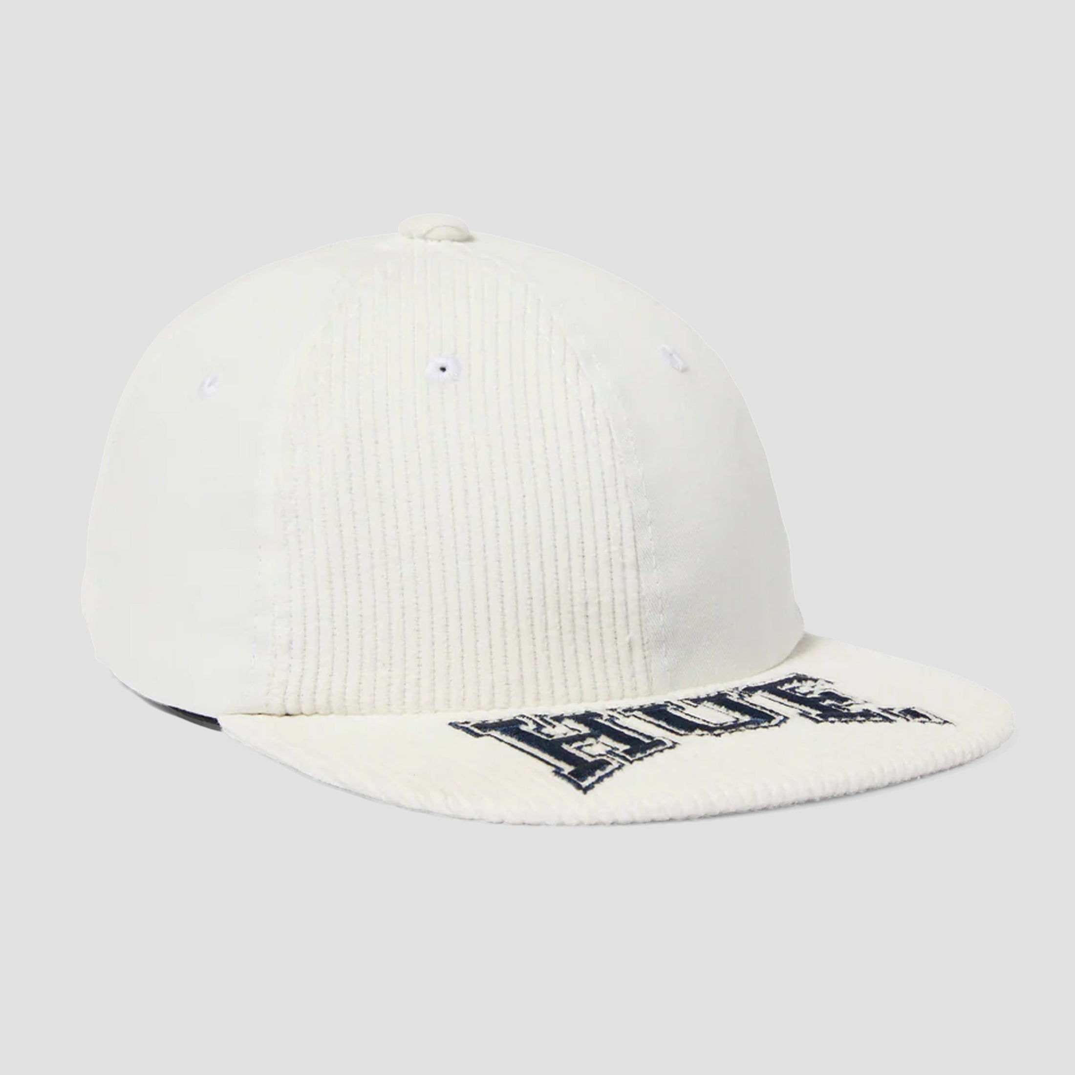 HUF Classic H Pin Wheel  6 Panel Hat White