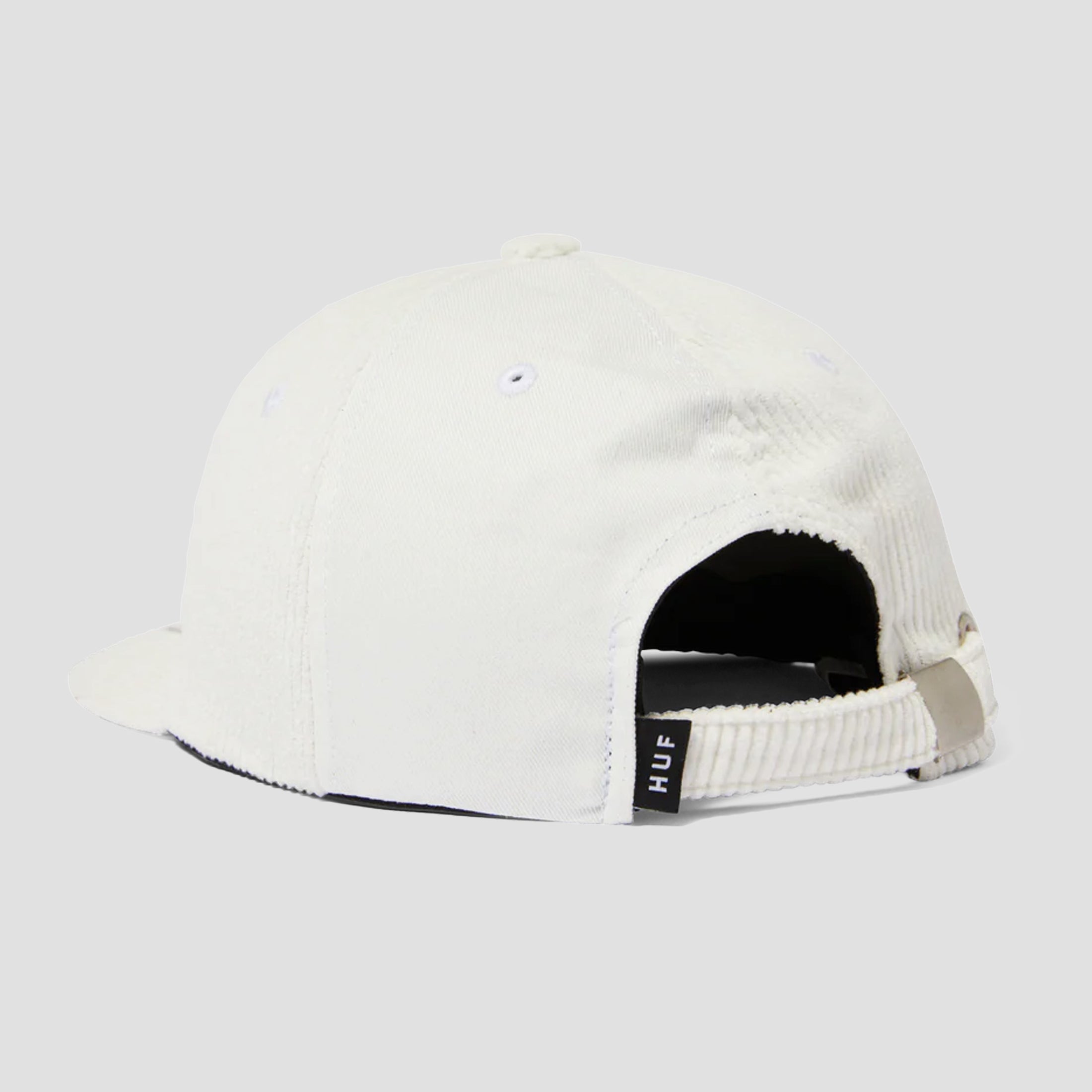 HUF Classic H Pin Wheel  6 Panel Hat White