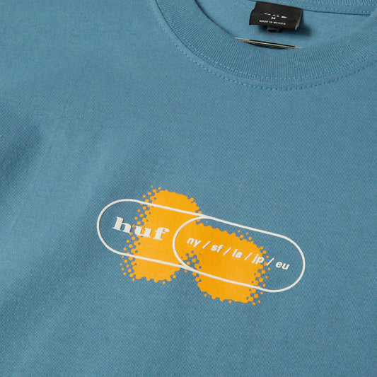 Huf Dreampop T-Shirt Slate Blue