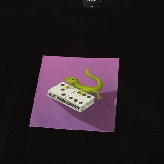 Huf Gecko T-Shirt Black