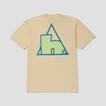 Load image into Gallery viewer, Huf High Tide T-Shirt Wheat
