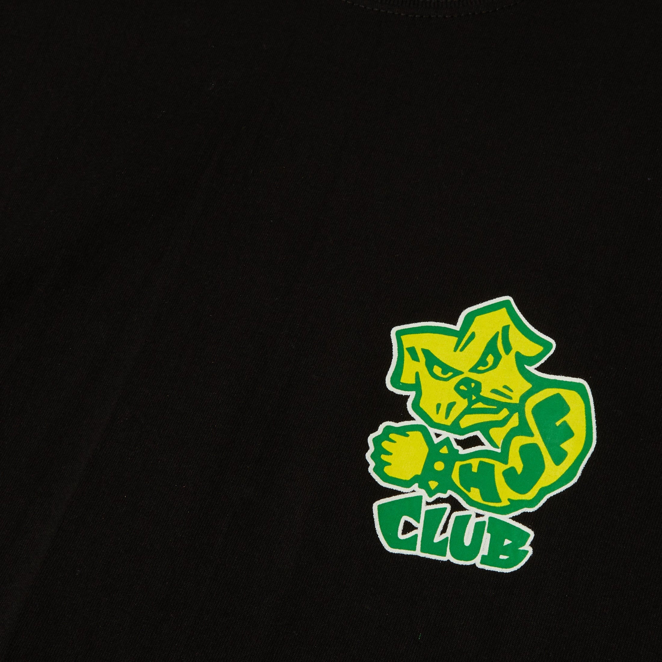 Huf Club T-Shirt Black
