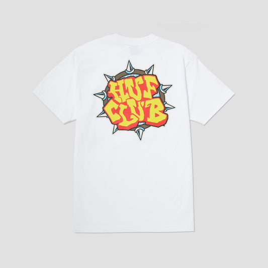 Huf Club T-Shirt White