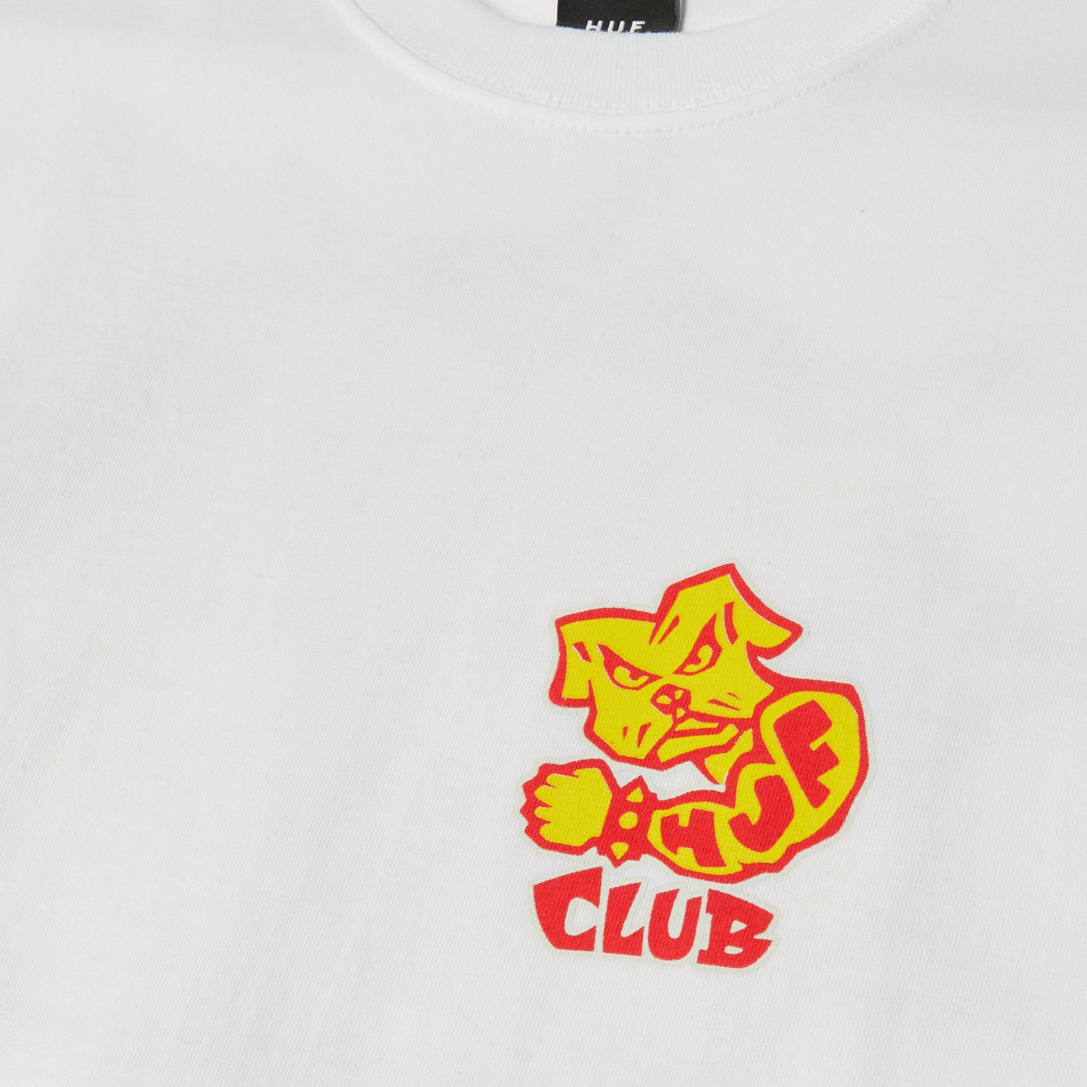 Huf Club T-Shirt White