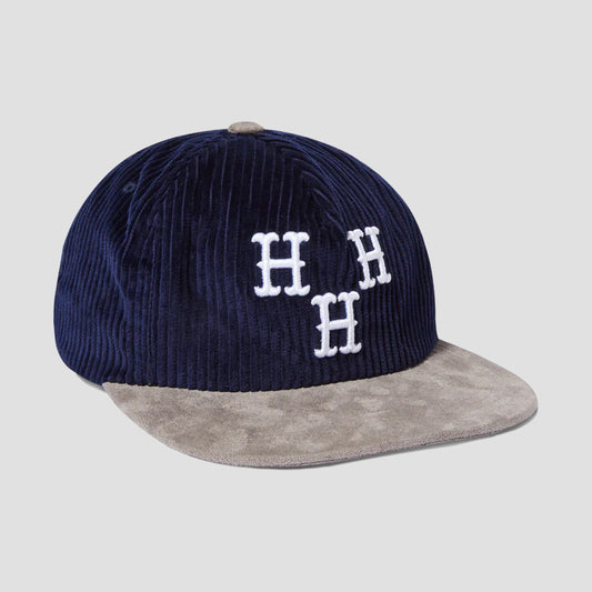 HUF Hat Trick Snapback Navy