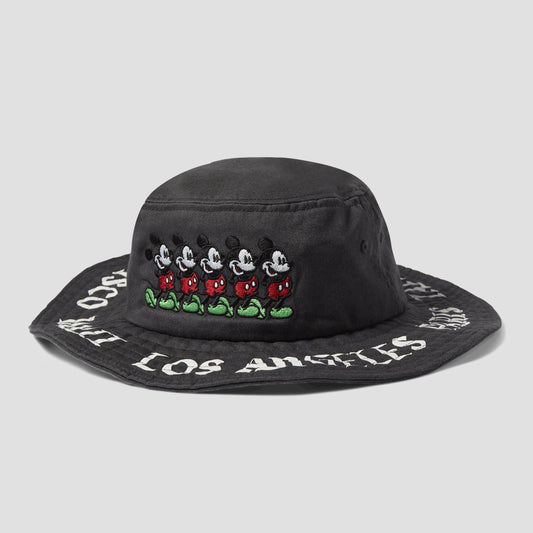 HUF Mickey Worldwide Boonie Hat Black