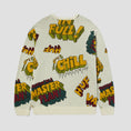 Load image into Gallery viewer, HUF Paid In Full Crewneck Sweater Cream
