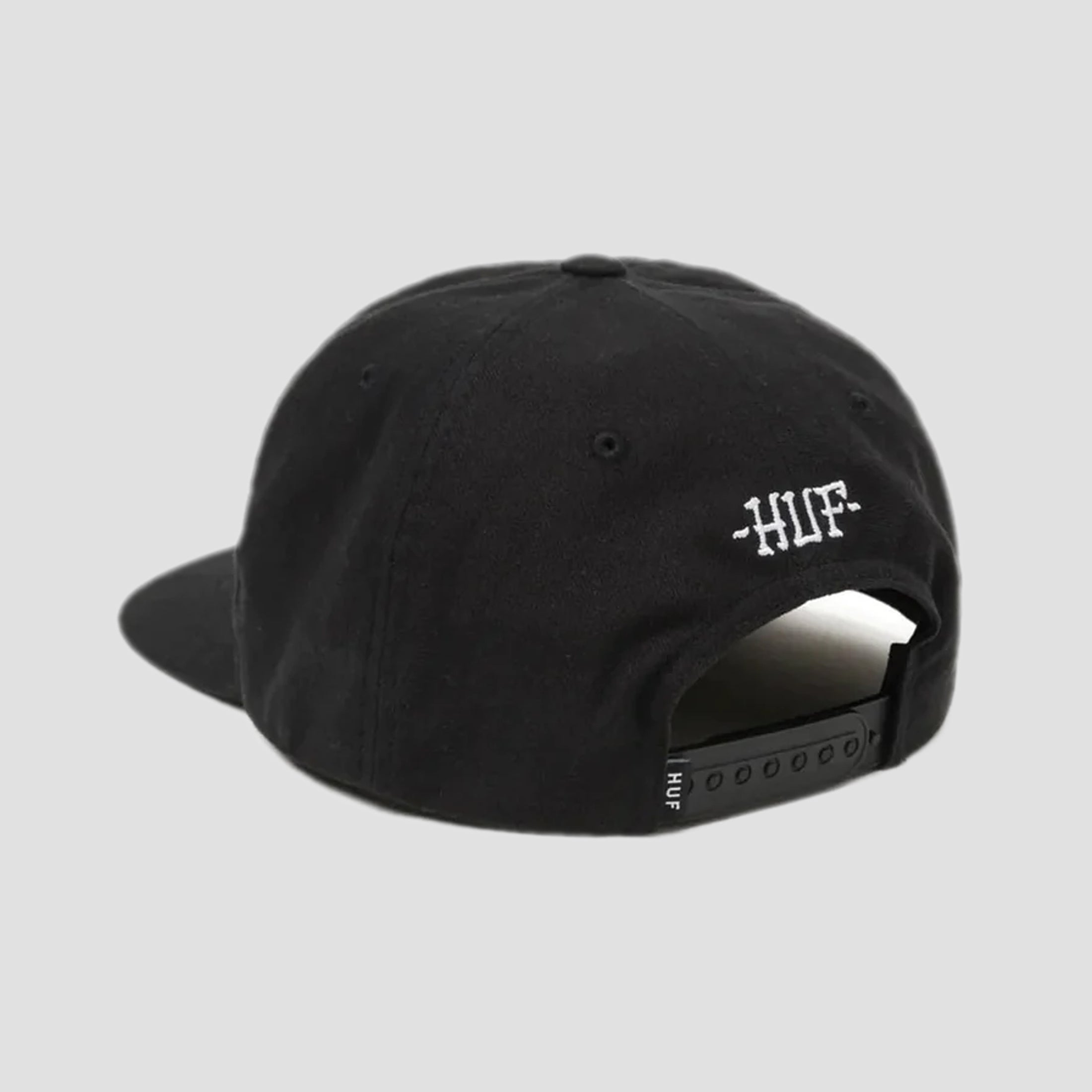HUF Twin Dragon Cv 6 Panel Hat Black