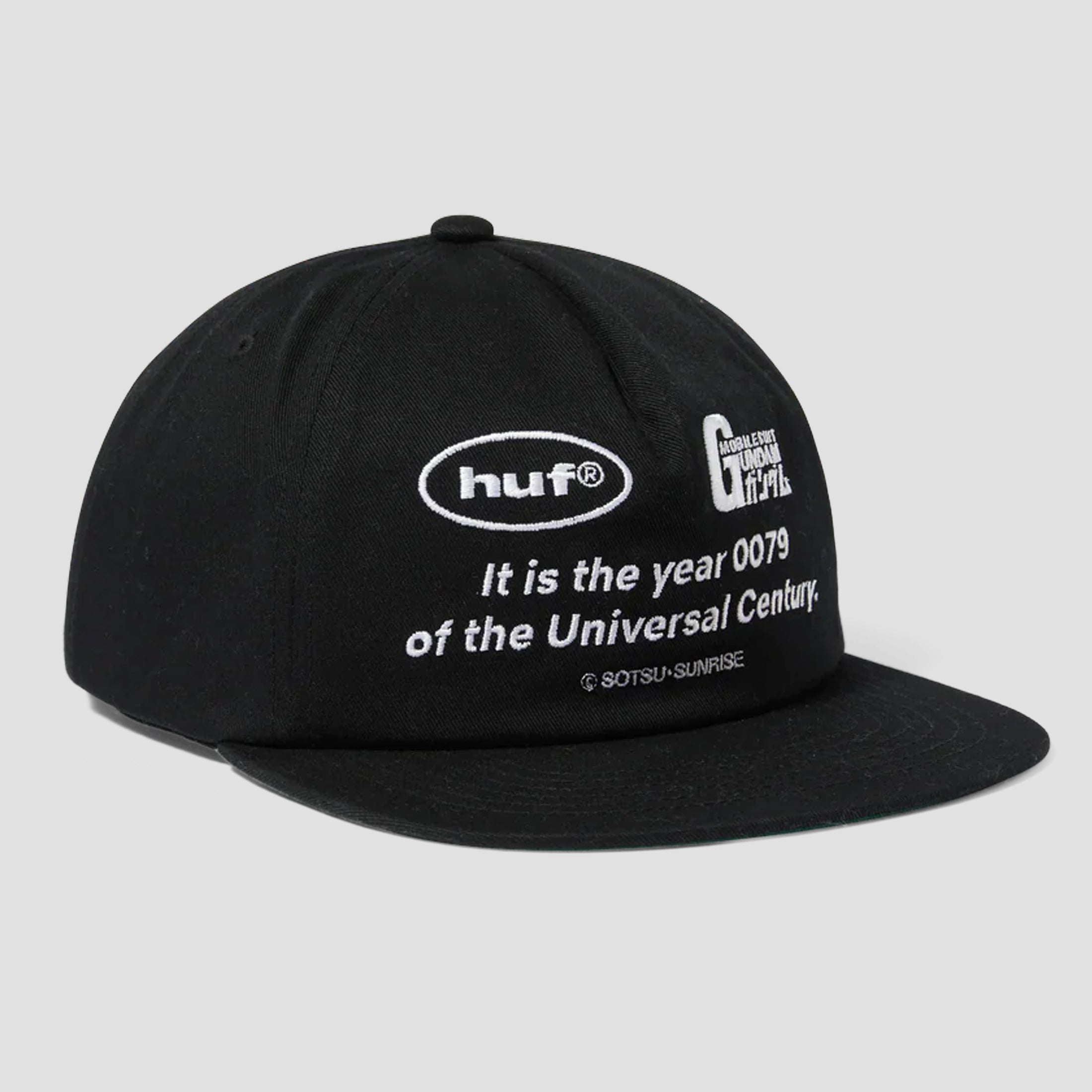 HUF Universal Century Snapback Black