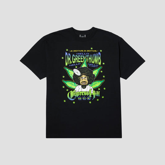 Huf x Cypress Hill Dr Greenthumb T-Shirt Black
