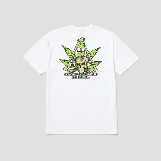 Huf x Cypress Hill Cypress Triangle T-Shirt White