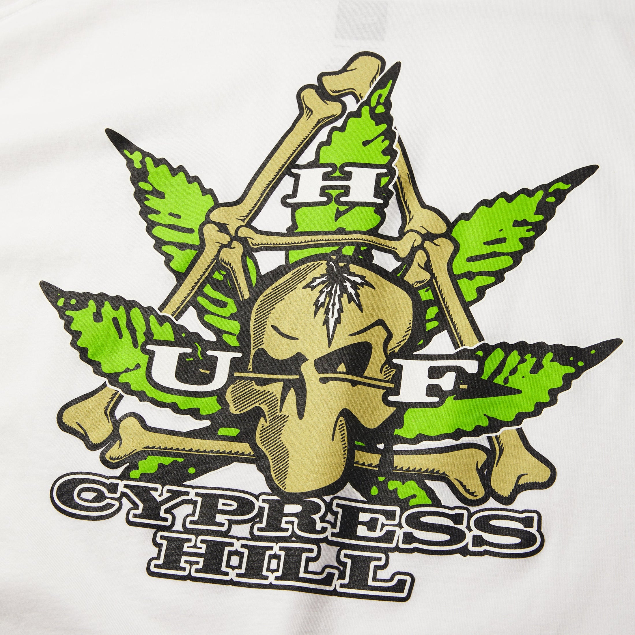 Huf x Cypress Hill Cypress Triangle T-Shirt White