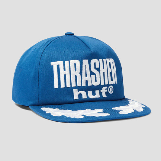 HUF x Thrasher Aloha Hat Blue