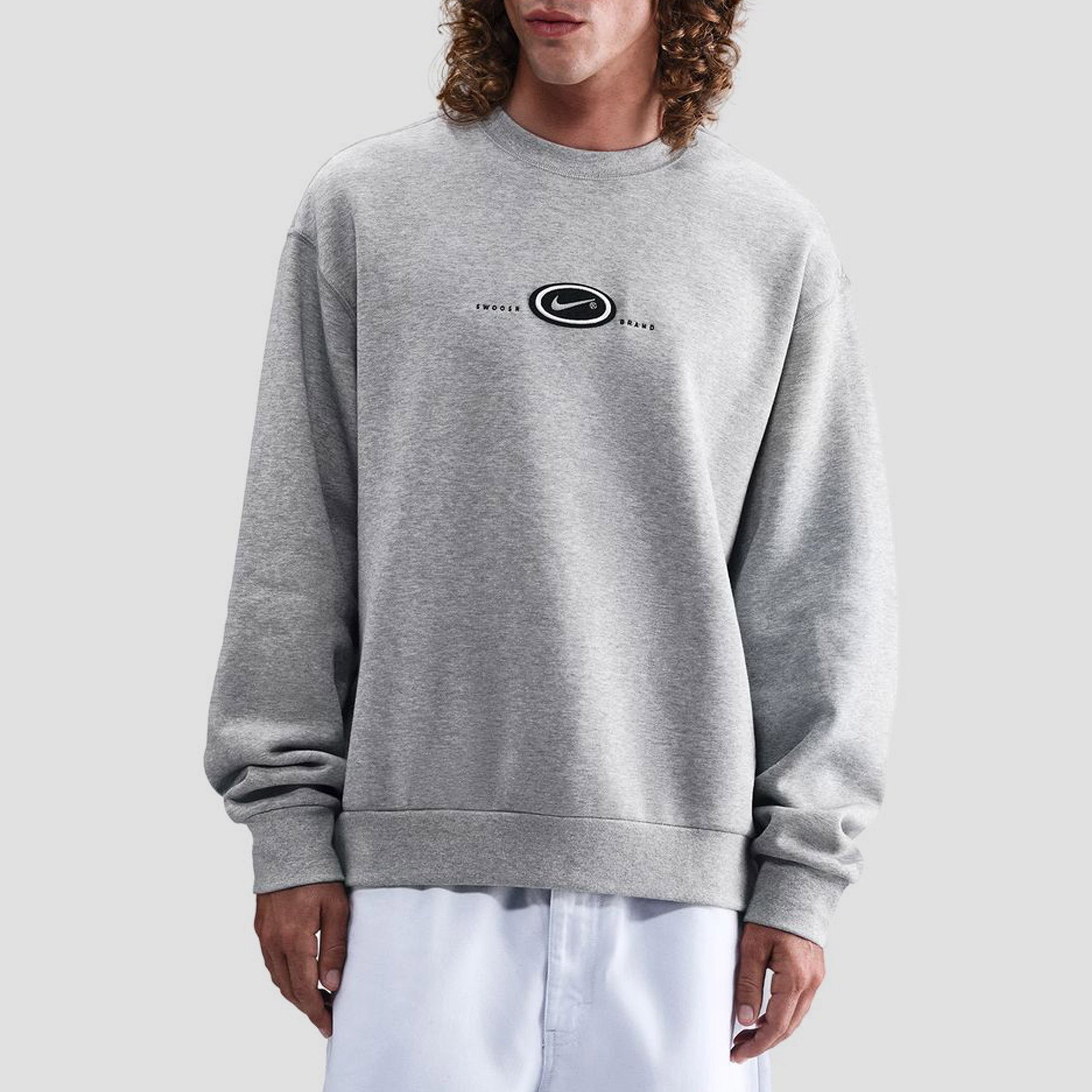 Nike SB BB Koston Fleece Crew Heather Grey