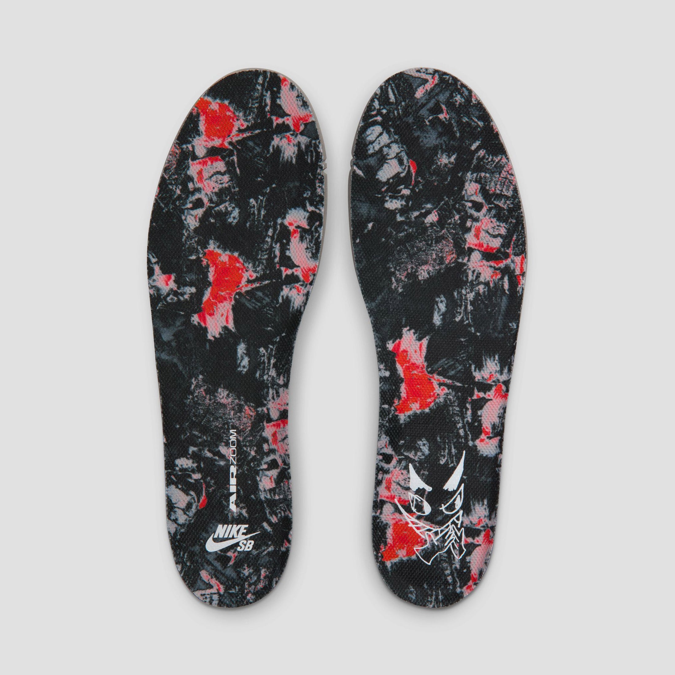 Nike SB Krampus Dunk Low Pro Premium Skate Shoes Dark Smoke Grey / Campfire Orange / Black