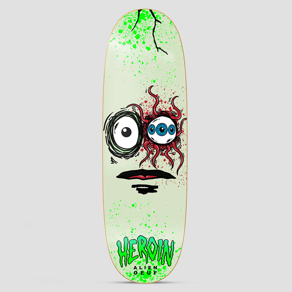 Heroin 10.0 Space Egg 3 Skateboard Deck