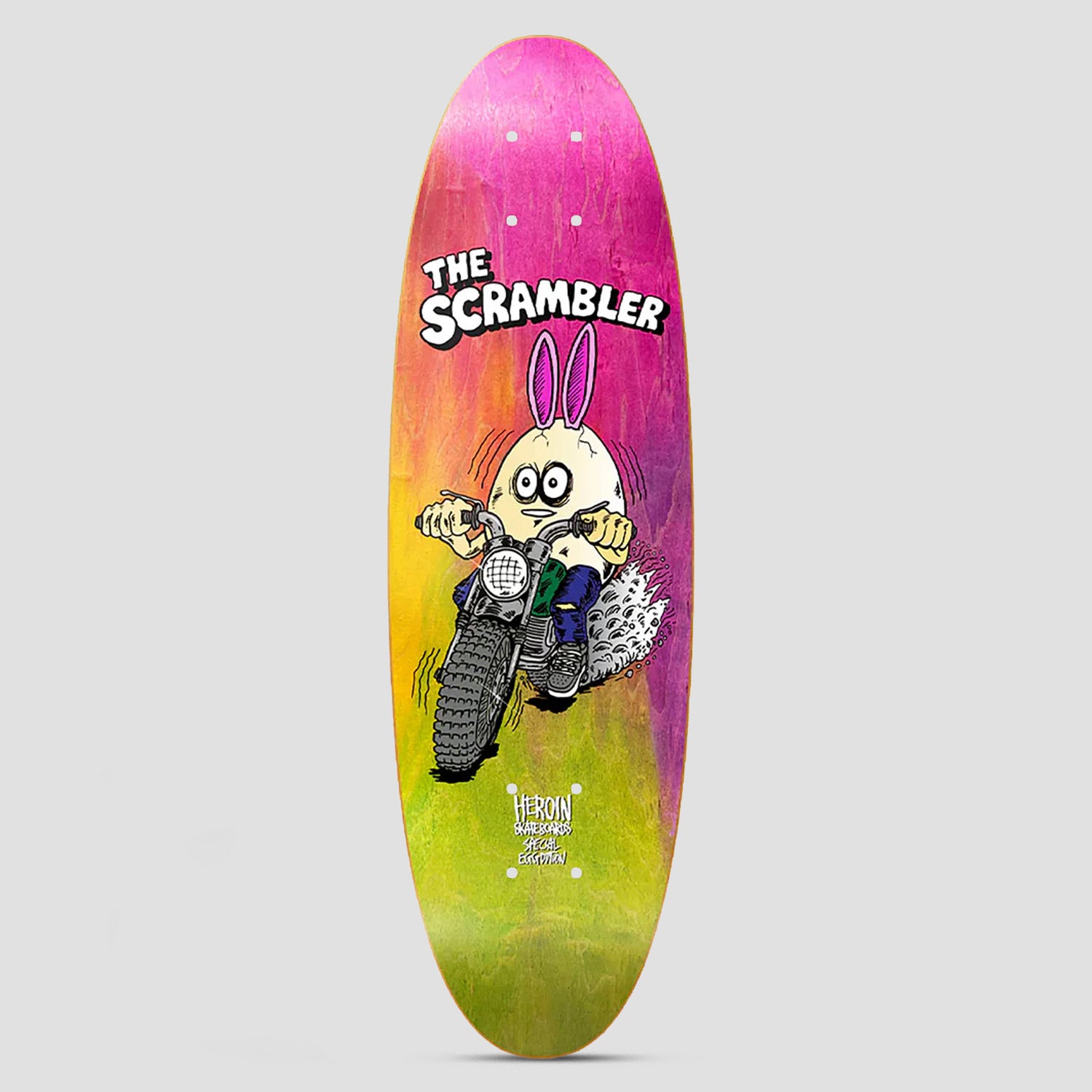 Heroin 7.88 Scrambler Egg Skateboard Deck