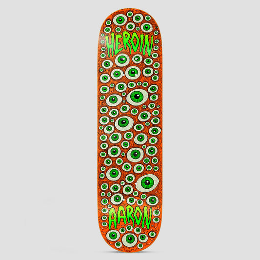 Heroin 8.75 Aaron Eyes Skateboard Deck