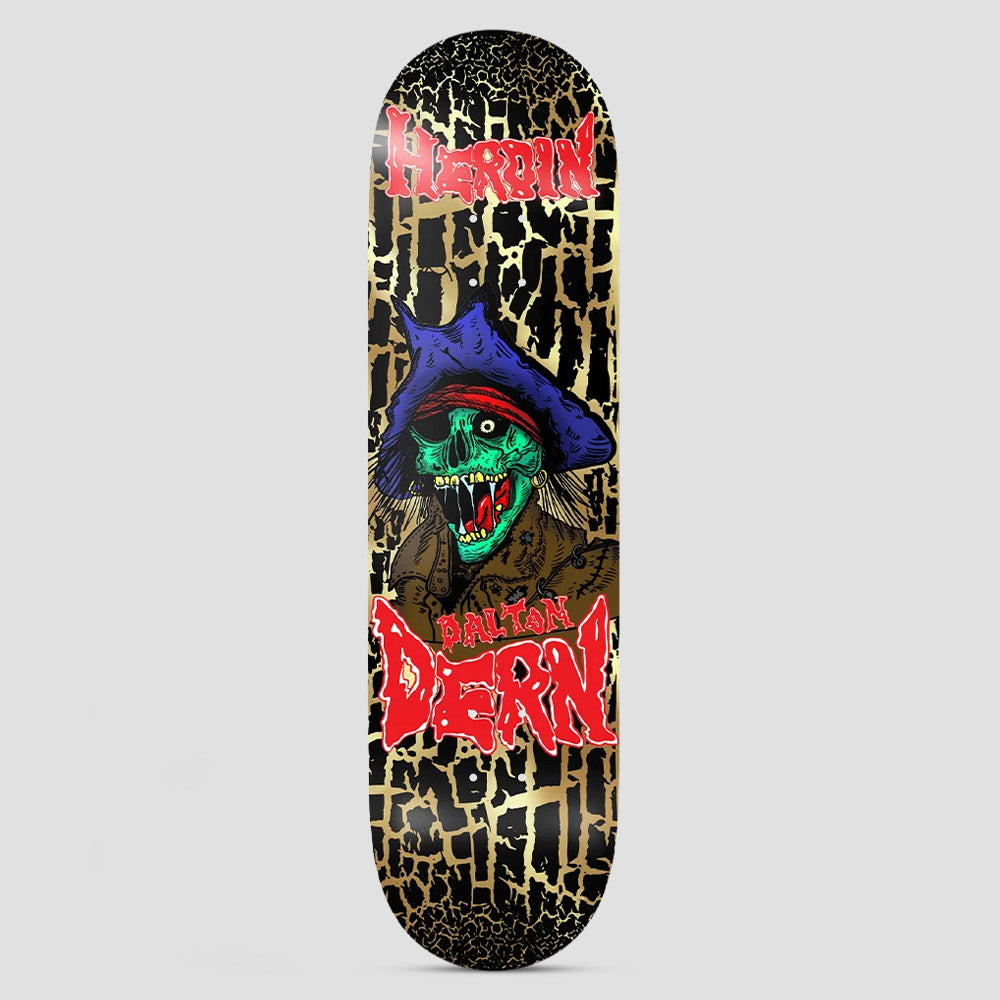 Heroin 8.75 Dalton Dern Pirate Skateboard Deck