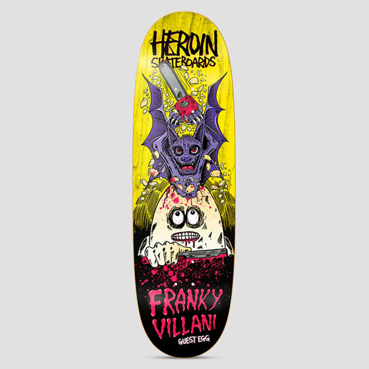 Heroin 9.5 Franky Villani Guest Egg Skateboard Deck