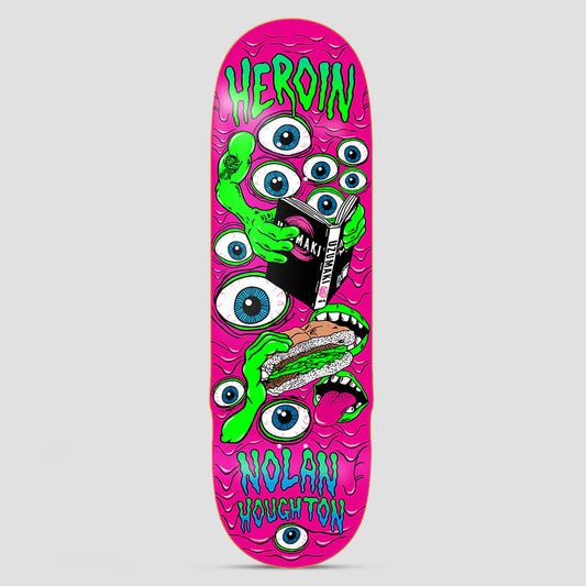 Heroin 9.5 Nolan Houghton Mutate or Die Skateboard Deck