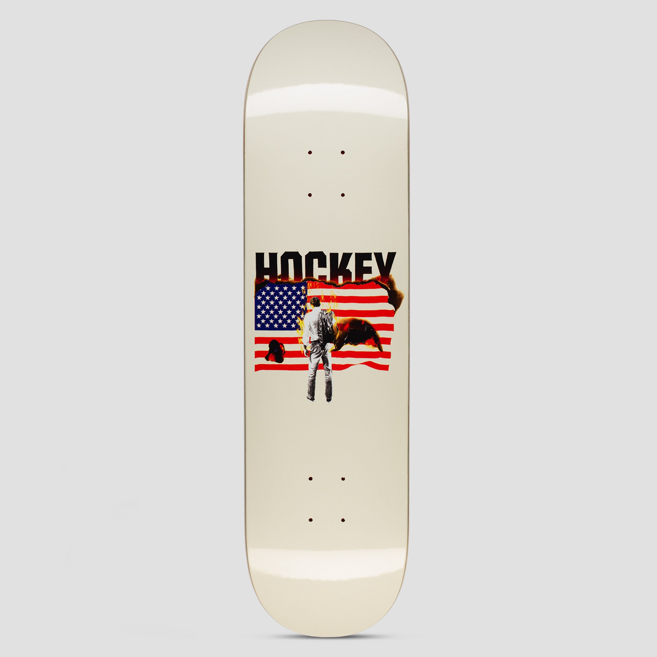 Hockey 8.38 Nobody Andrew Allen Shape 1 Skateboard Deck – Slam