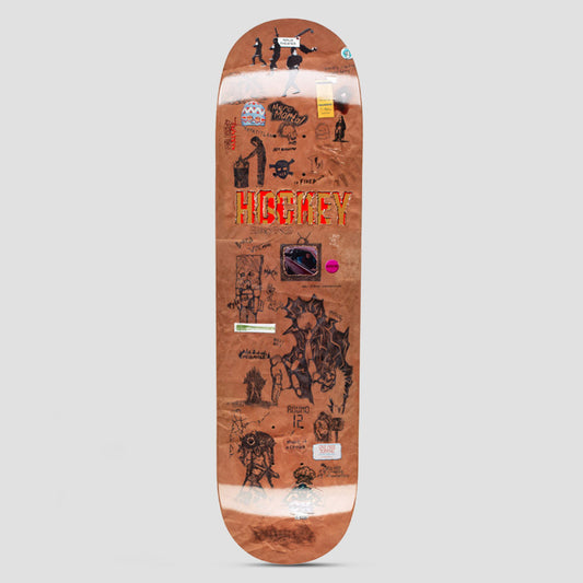 Hockey 8.5 Paper Cover Diego Todd Board Shape 2 Skateboard Deck