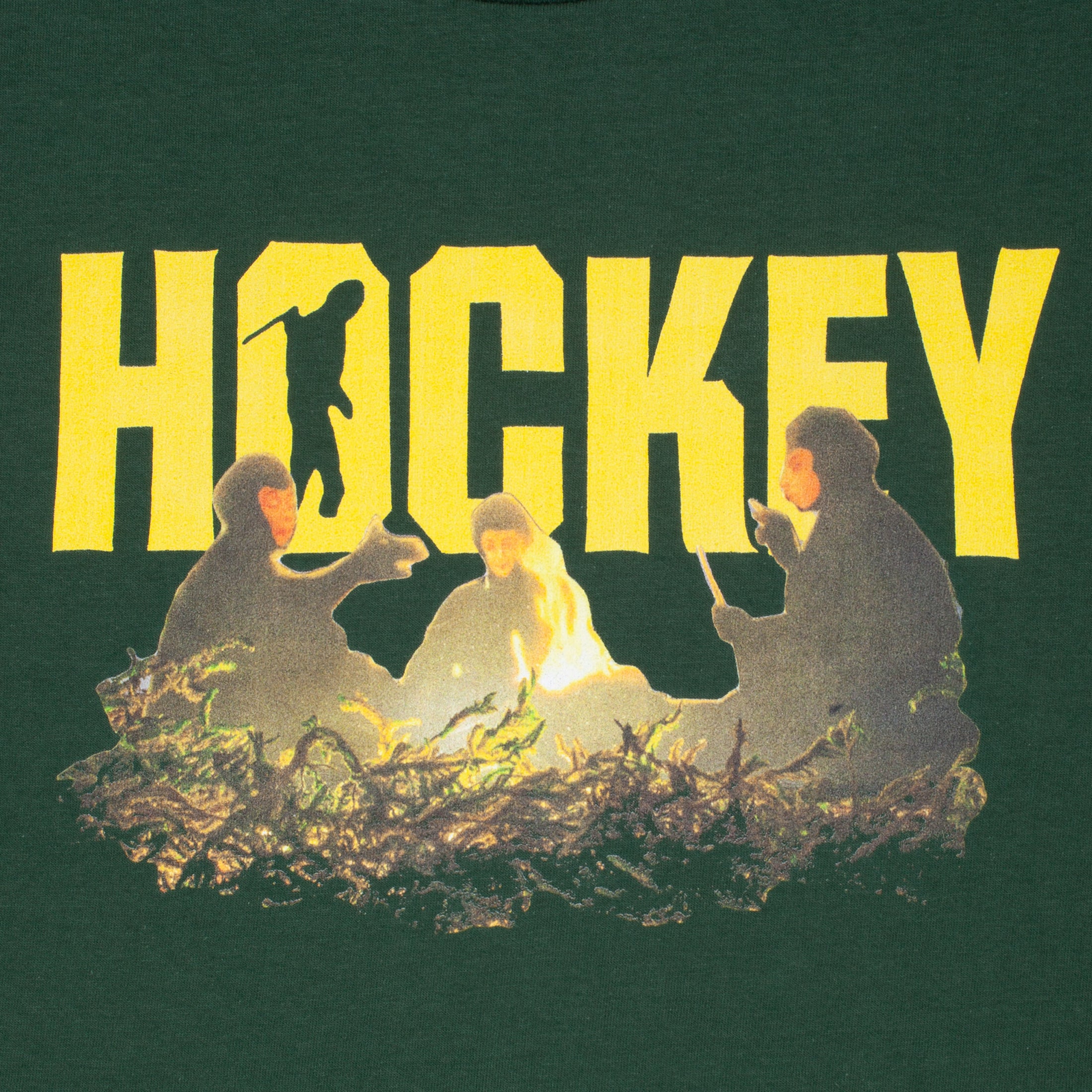Hockey Take a Hike T-Shirt Forest Green