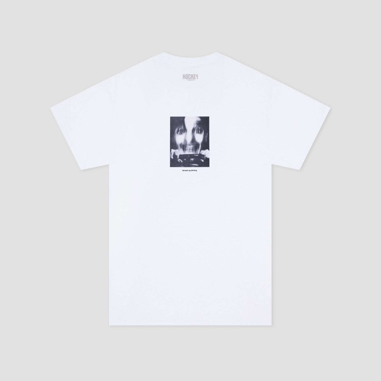 Hockey Tensed Up T-Shirt White