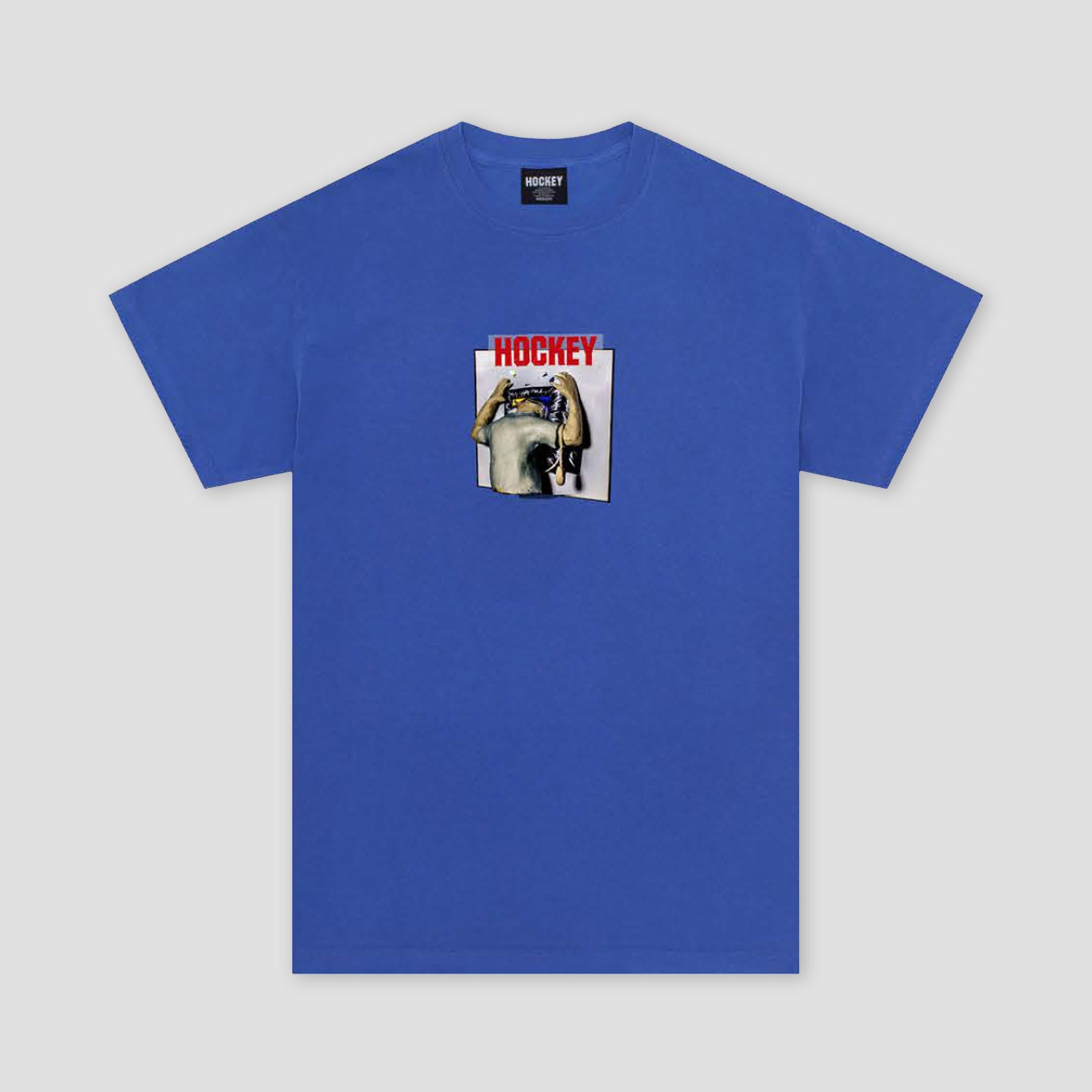 Hockey Screen Time T-Shirt Light Blue