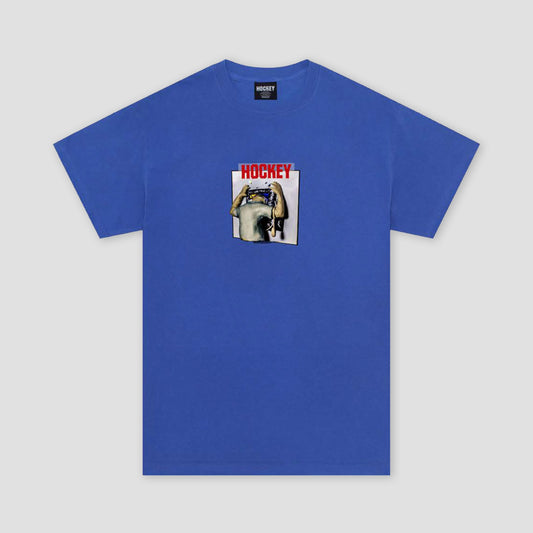 Hockey Screen Time T-Shirt Light Blue