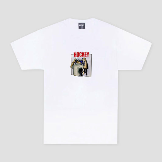 Hockey Screen Time T-Shirt White