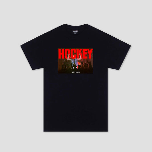 Hockey Soft Rock T-Shirt Black