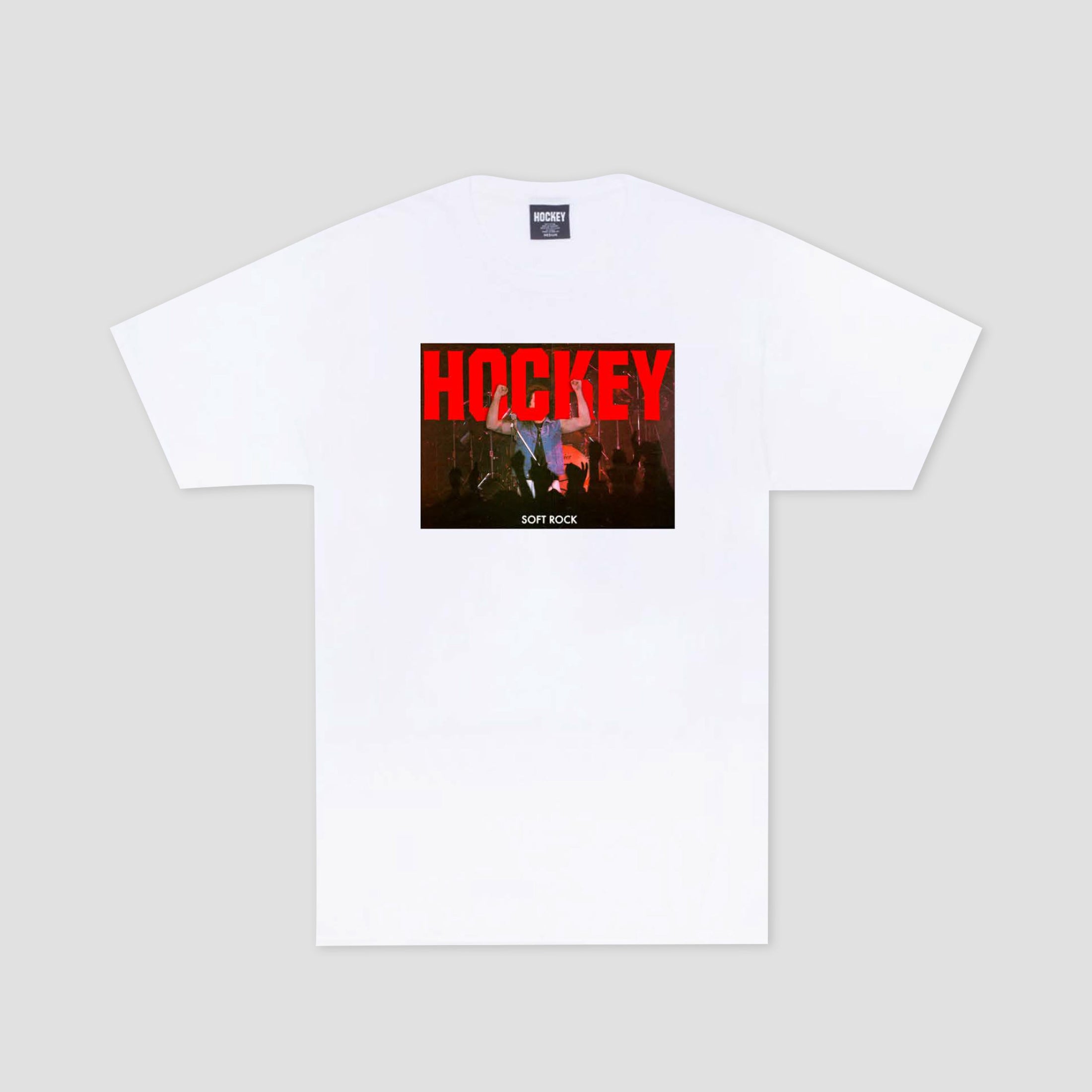 Hockey Soft Rock T-Shirt White