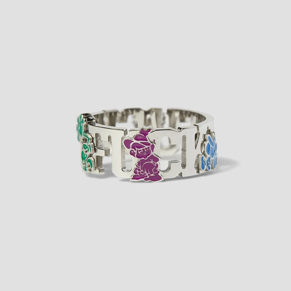 Huf Trip Ring Silver