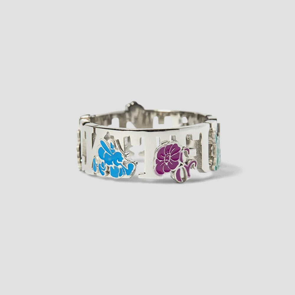 Huf Trip Ring Silver
