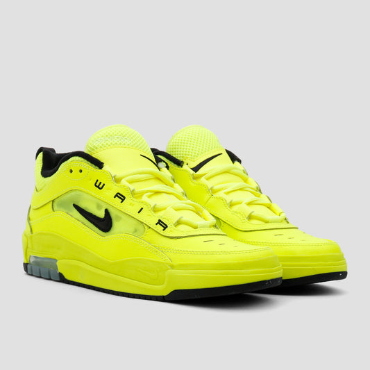 Nike Air Max Ishod Skate Shoes Premium Volt / Black