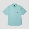 Load image into Gallery viewer, HUF Icarus Shortsleeve Oxford Shirt Diffused Jade
