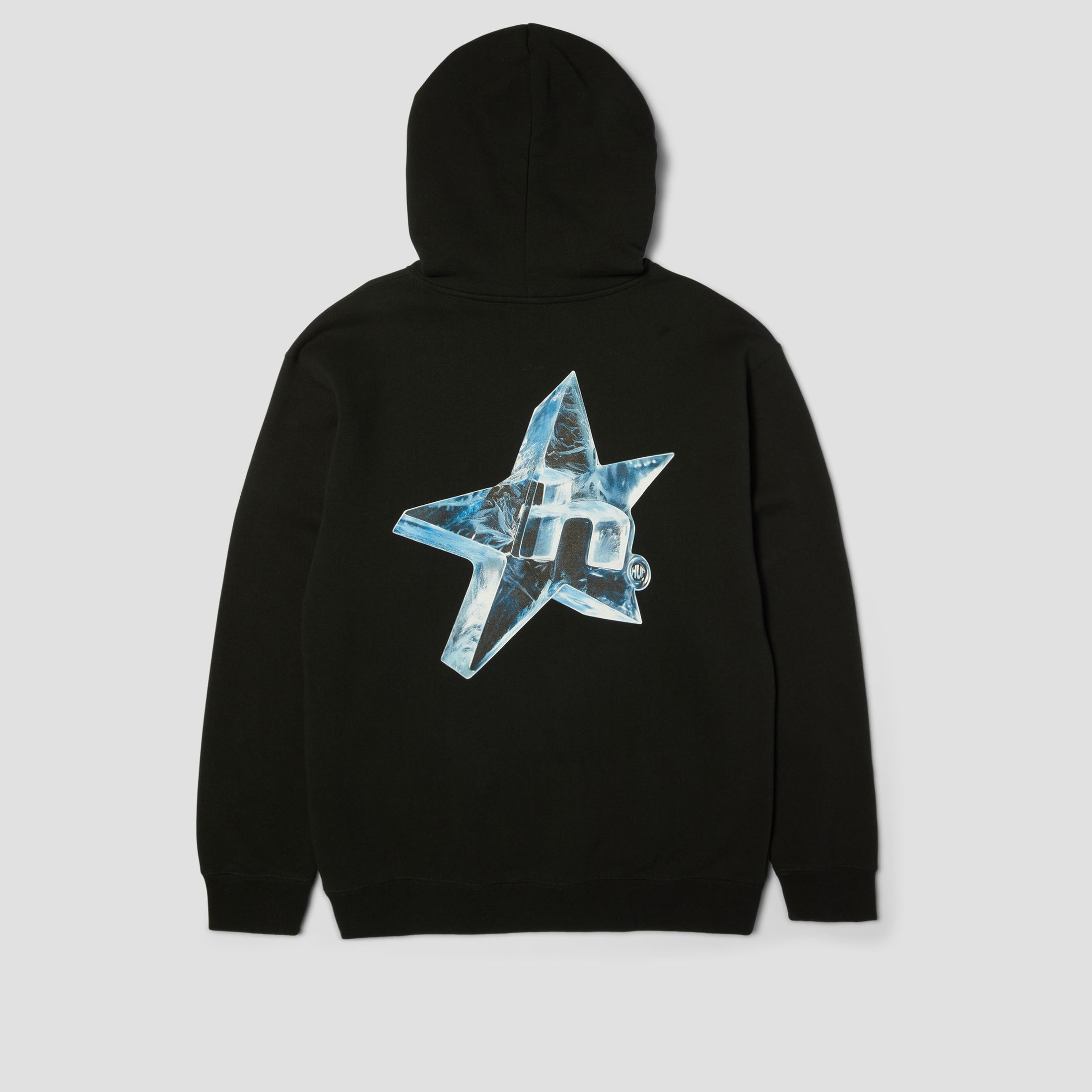 HUF Ice Star Hoodie Black