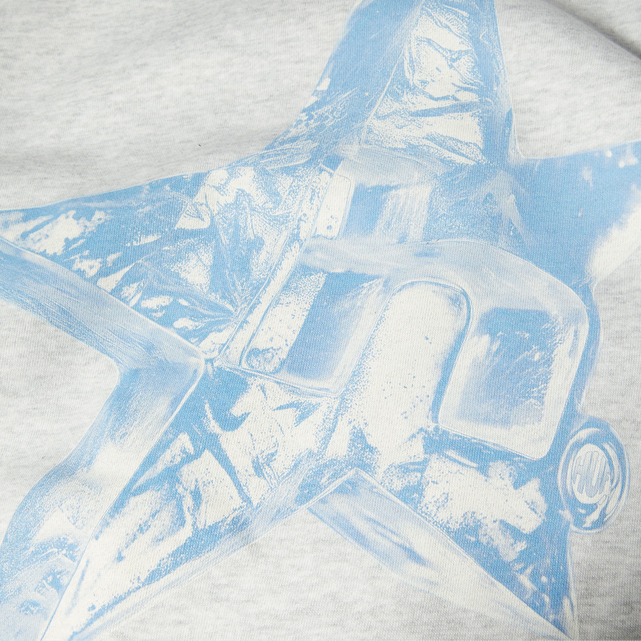 HUF Ice Star Hoodie Heather Grey